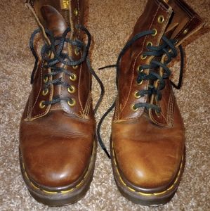 Brown/Red Doc Martens